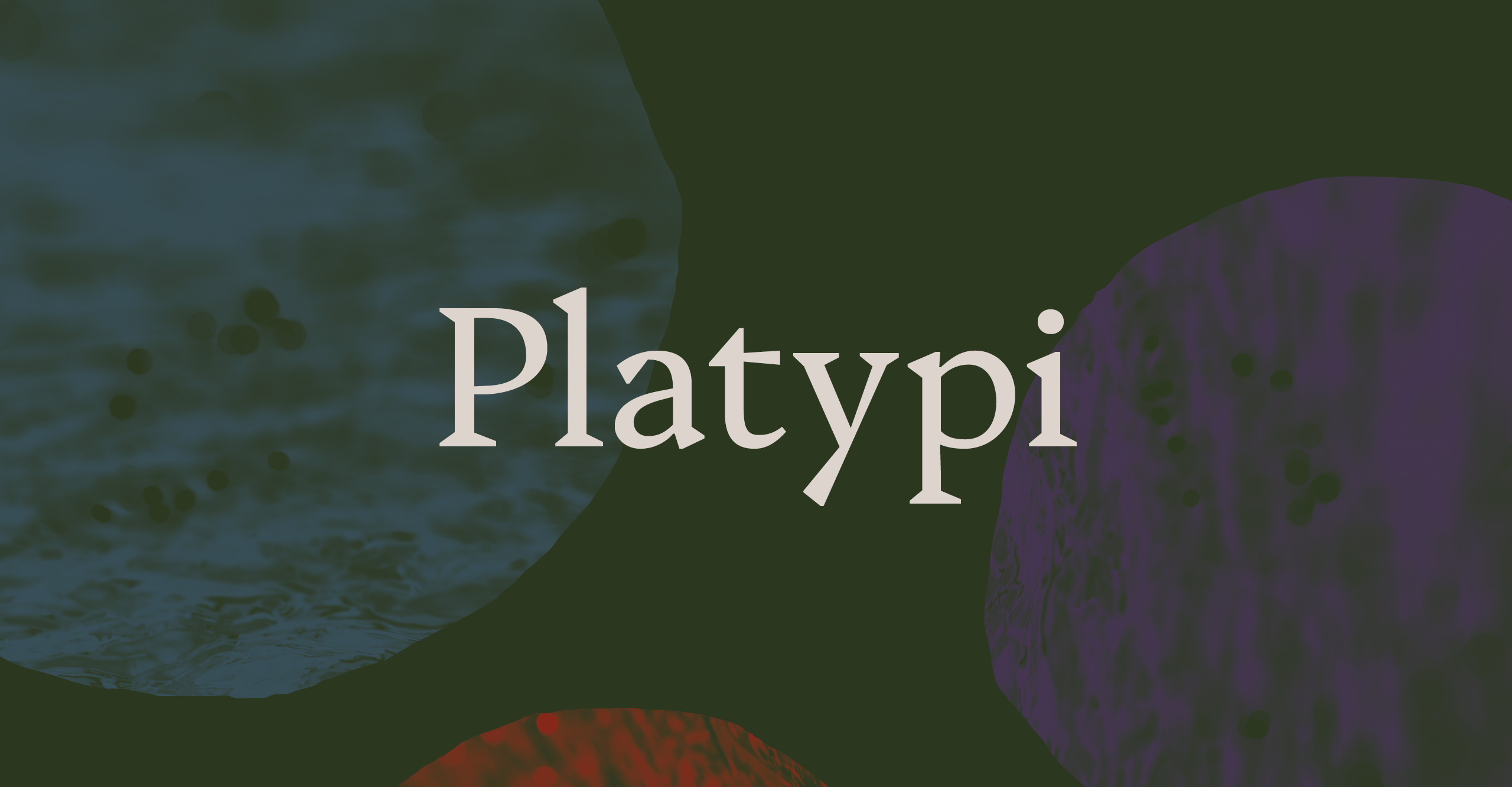 Ejemplo de fuente Platypi